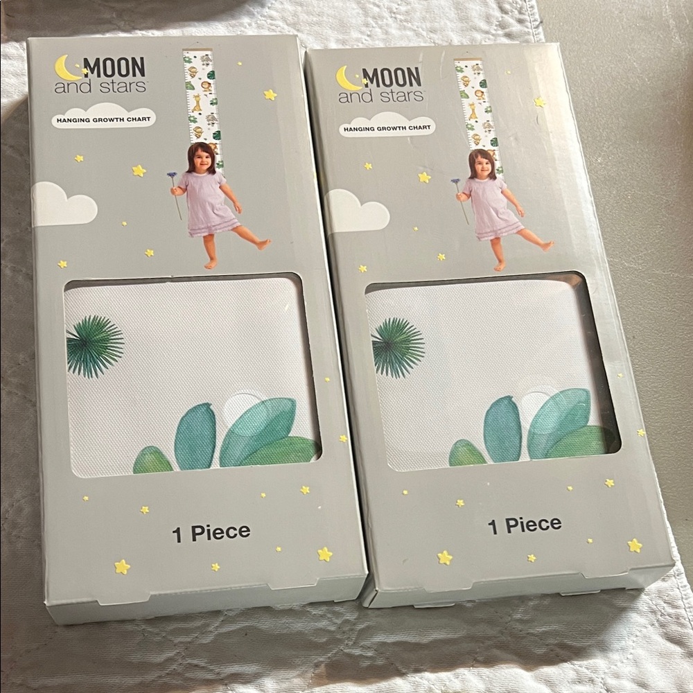 Moon and Stars Hanging Growth Chart